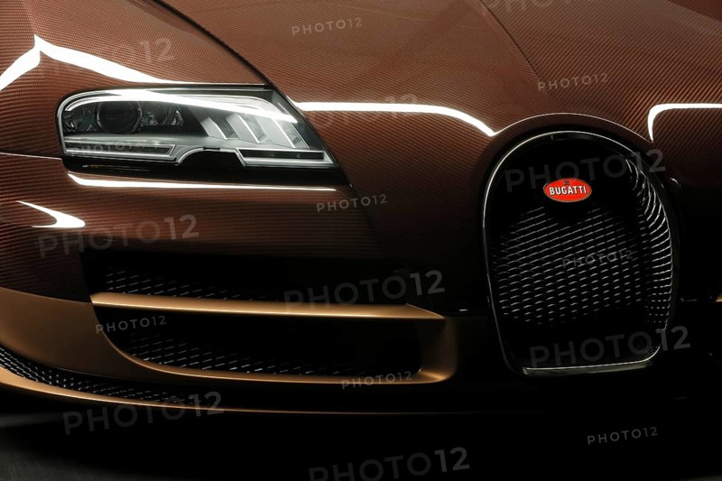 Sports car special model Rembrandt Bugatti from the series Les Legendes de Bugatti. The model
