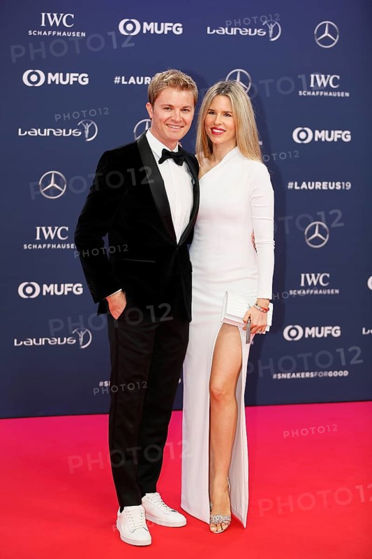 Nico Rosberg with woman Vivian Sibold