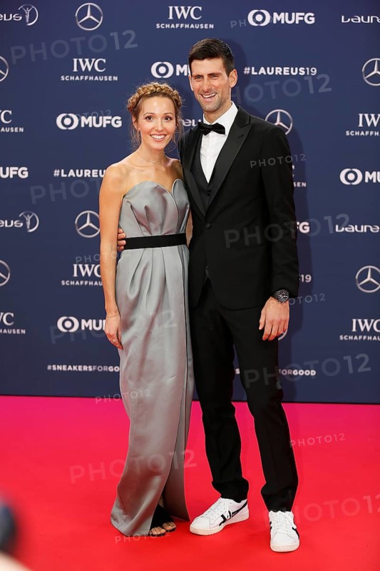 Novak and Jelena Djokovic