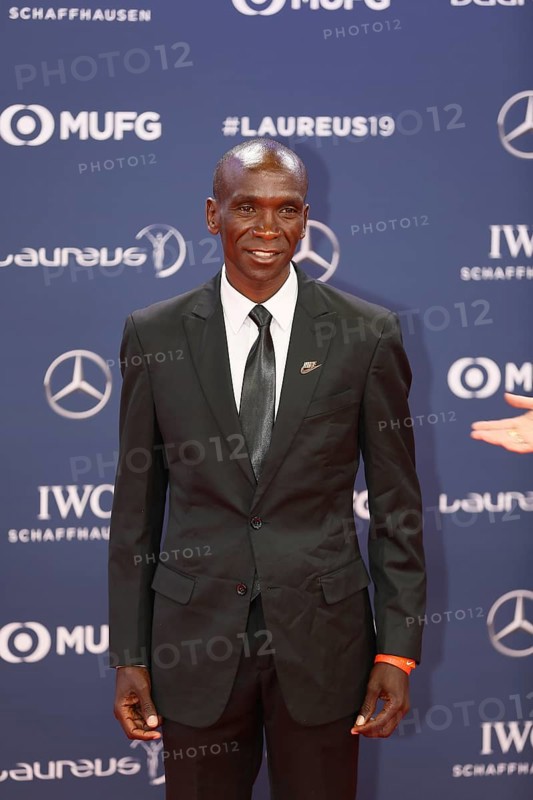 Marathon runner Eliud Kipchoge