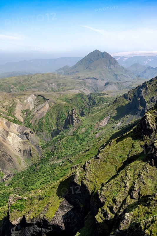 View of mountain landscape