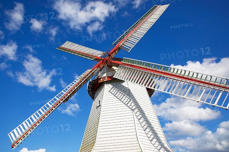 Historic windmill Eyendorf from 1897