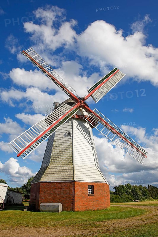 Historic windmill Eyendorf from 1897