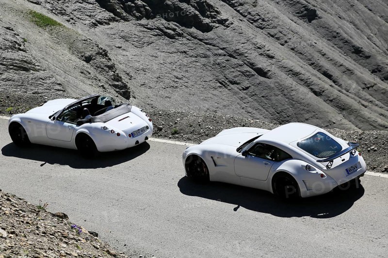 Mountain pass Col de la Bonette