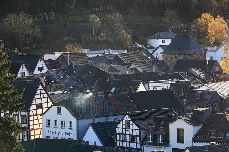 Bad Muenstereifel seen from the city wall