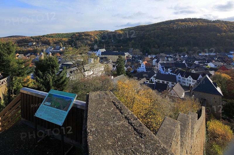 Bad Muenstereifel seen from the city wall