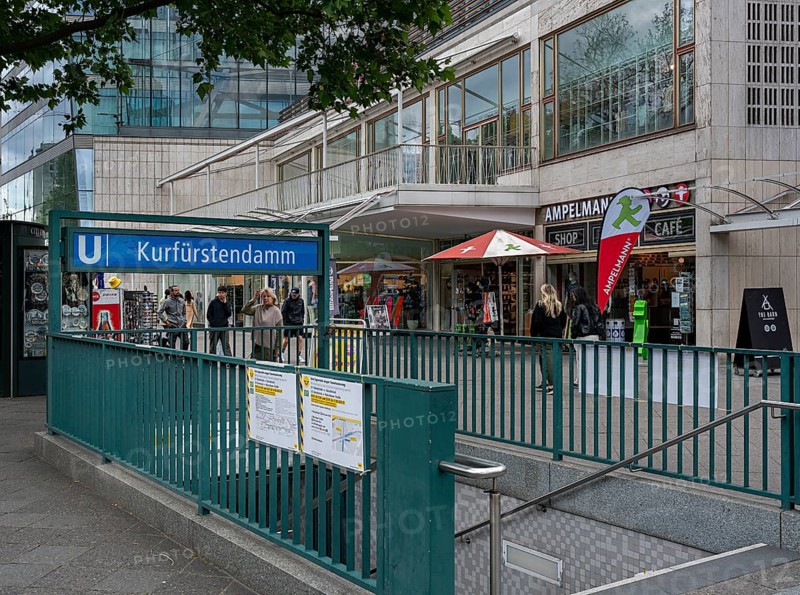 Kurfuerstendamm underground station