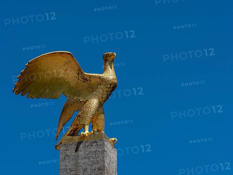Golden Eagle in front of the House of German Sports