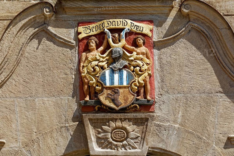 Coat of arms of the Georg David Preu family