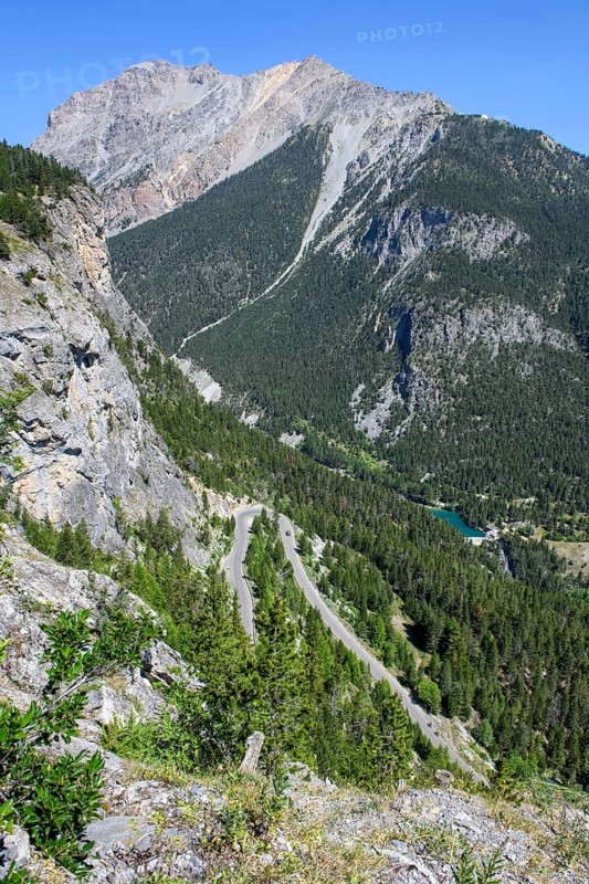 View of Monte Cotolivier near Bardonecchia