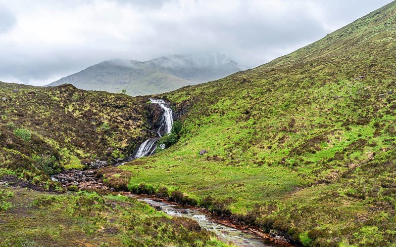 Eas a Bhradain Waterfall or Blackhills Waterfall