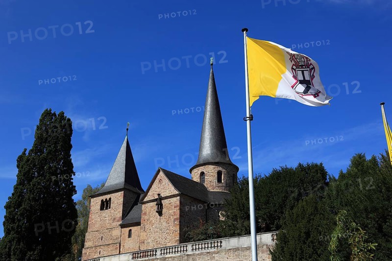 St. Michael's Church in Fulda was built in the pre-Romanesque Carolingian architectural style by order of Abbot Eigil between 820 and 822. It is considered the oldest replica of the Church of the Holy Sepulchre in Germany and is one of the most important medieval sacred buildings in Germany