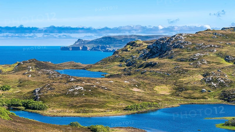 Loch Achan Lochaidh and Loch Eriboll