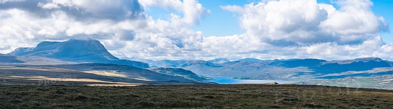 Ben Hope and Loch Hope in Sutherland