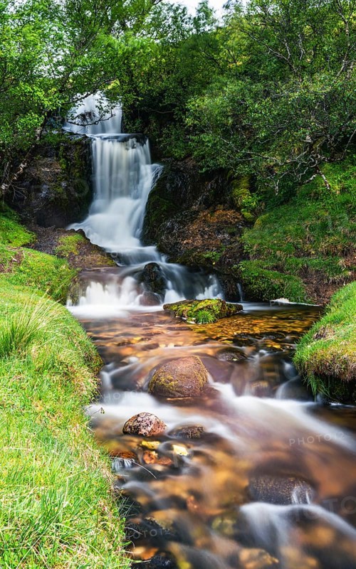 Ardvreck Castle Waterfall