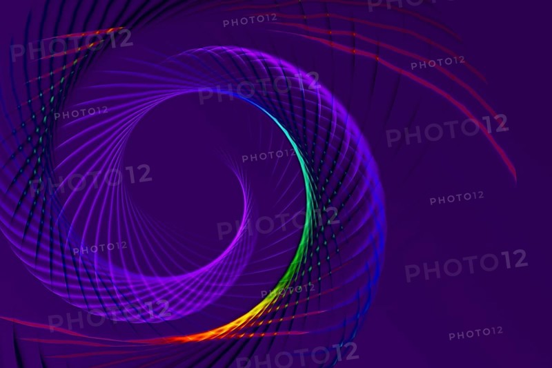 Colorful spiral lines background pattern