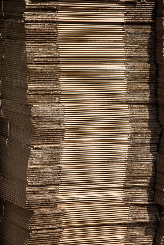 Brown color cardboard stock as a background