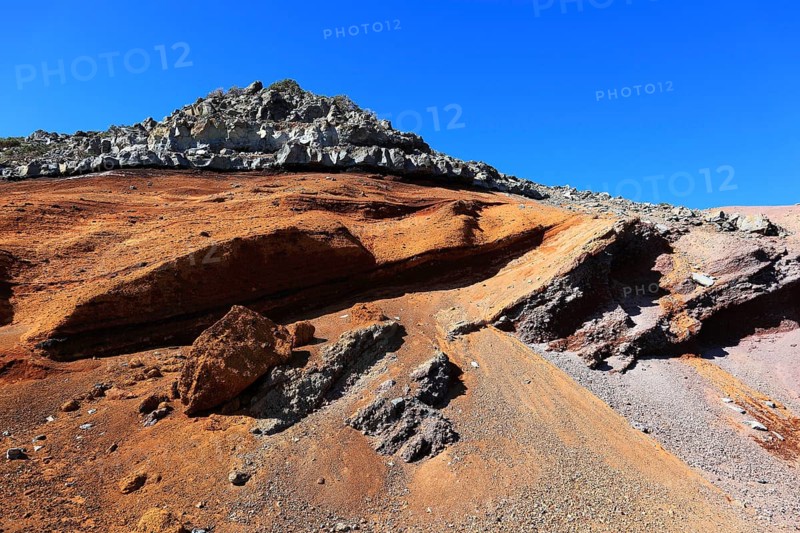 Landscape at the pass road to Roque de los Moschaschos