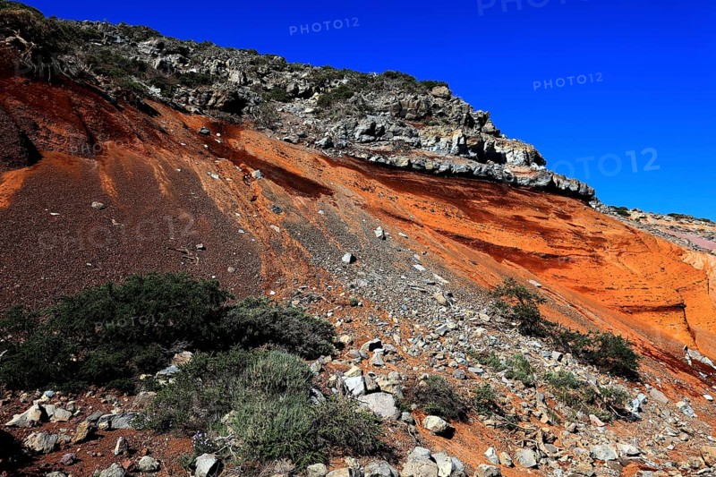 Landscape at the pass road to Roque de los Moschaschos