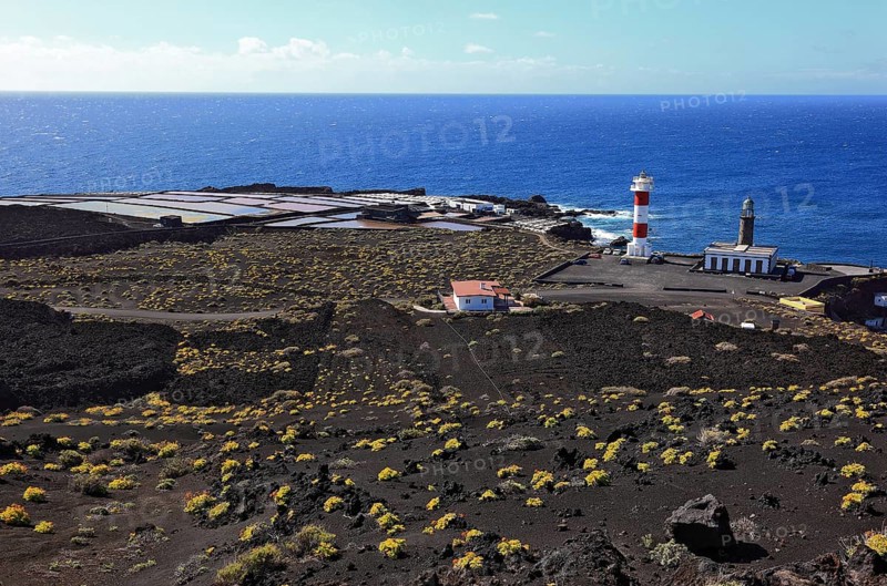 Salt pans and lighthouses at Punta de Fuencaliente