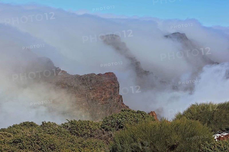 Wrapped in clouds