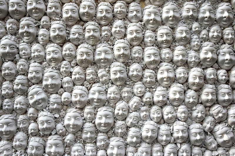 Plaster heads