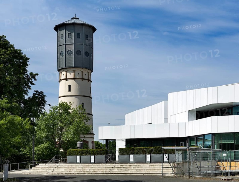 Water tower and town hall