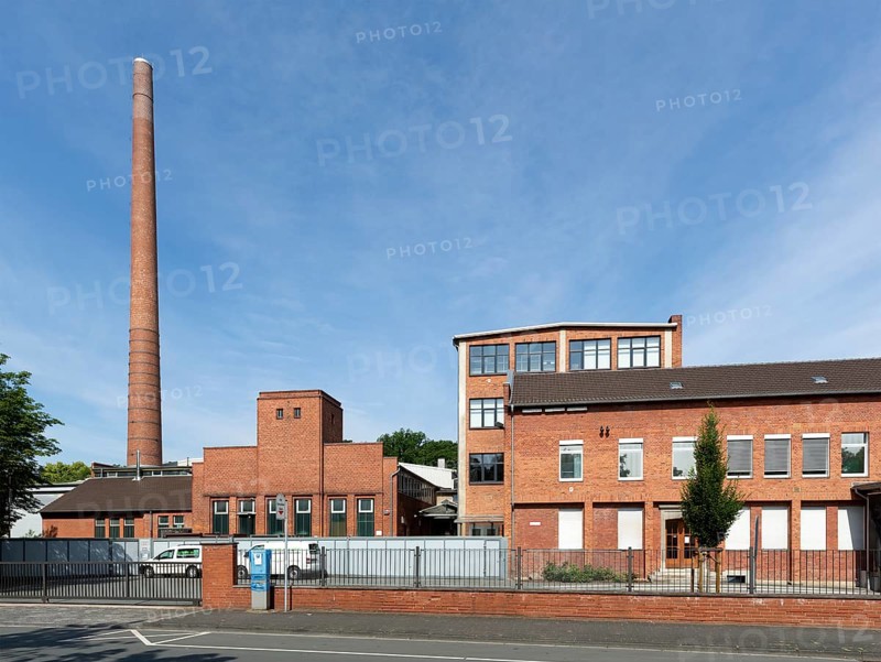 Factory facilities of the belt and strap weaving mill Gueth & Wolf