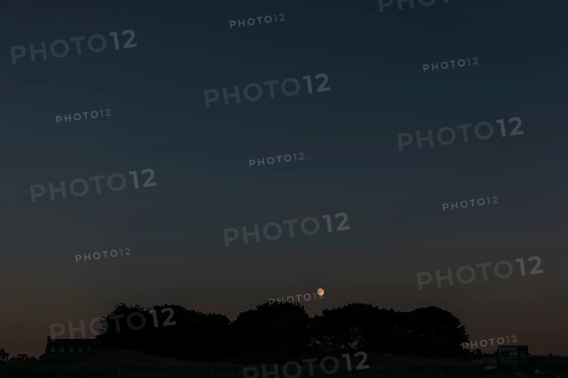 Moon over Port Blanc