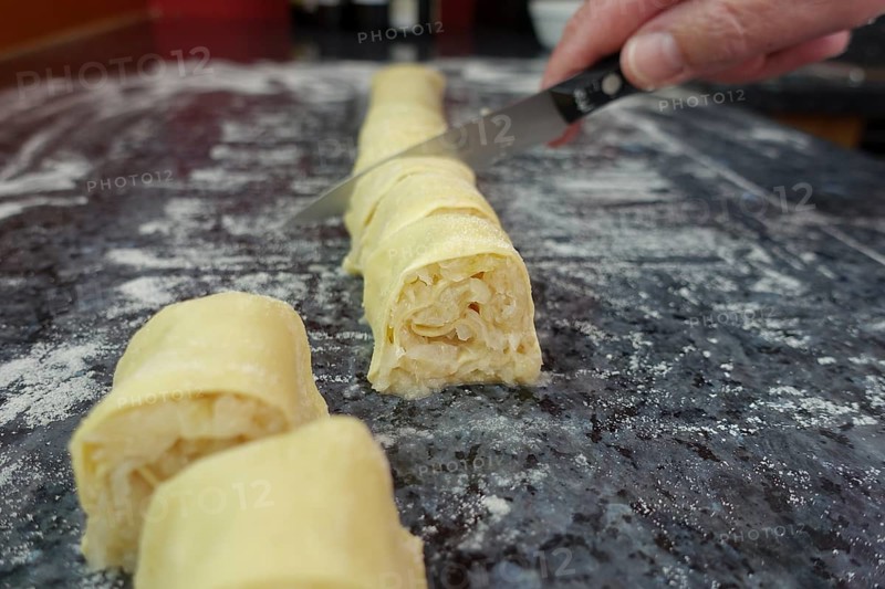 Swabian cuisine, preparation of Krautkrapfen
