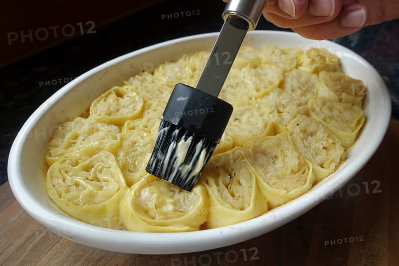 Swabian cuisine, preparation of Krautkrapfen