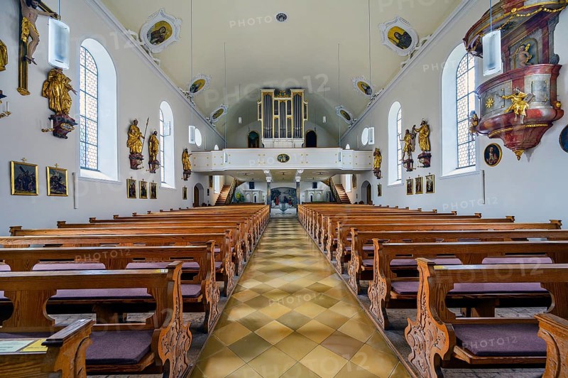 Organ loft, St. Verena Parish Church