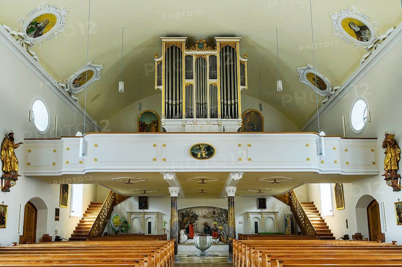 Organ loft, St. Verena Parish Church