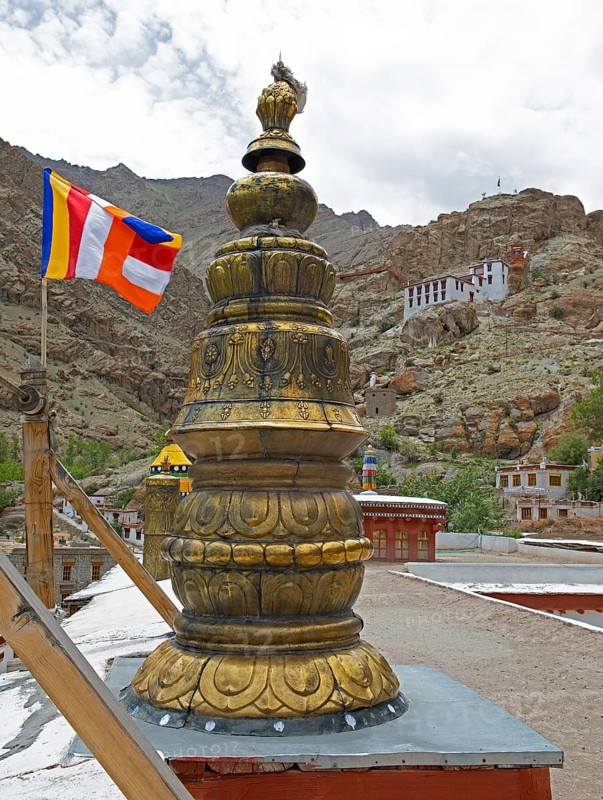 Roof ornaments, Hemis Gompa