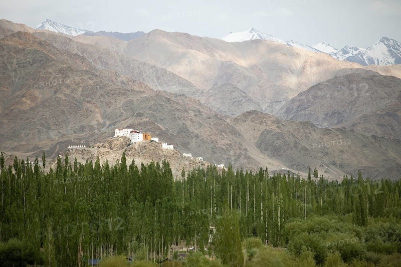 Thiksey Gompa in the Himalayas, Ladakh