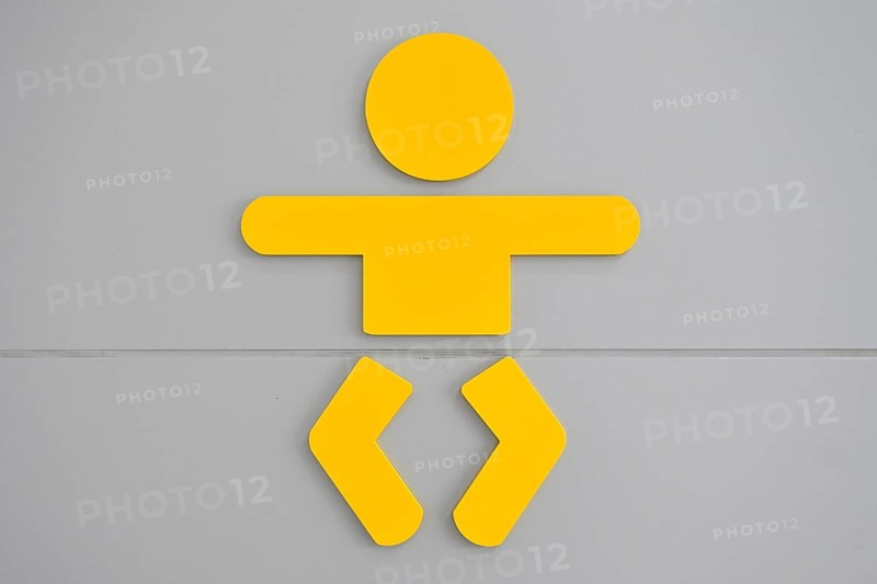 Logo Baby Changing Table,