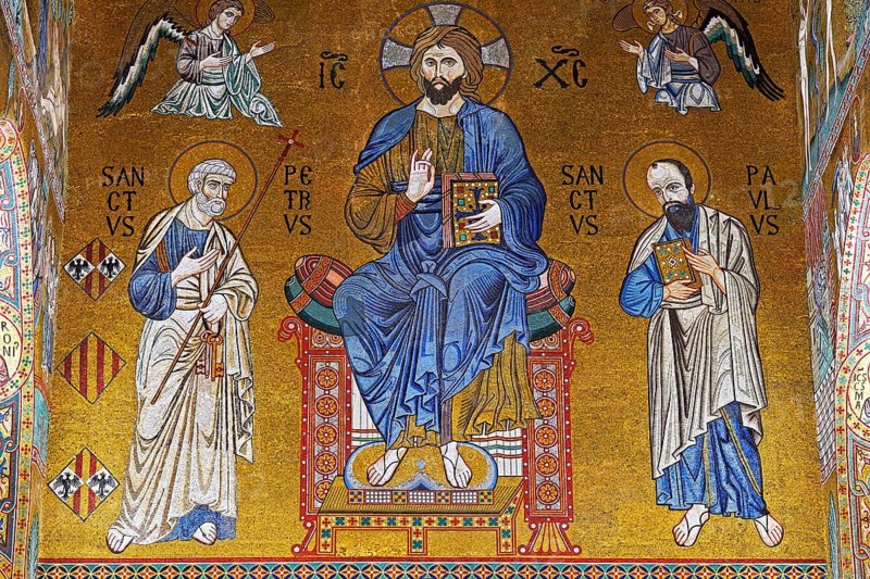 Cappella Palatina, close-up