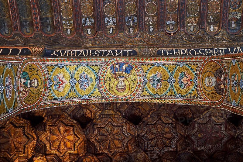 Cappella Palatina, close-up