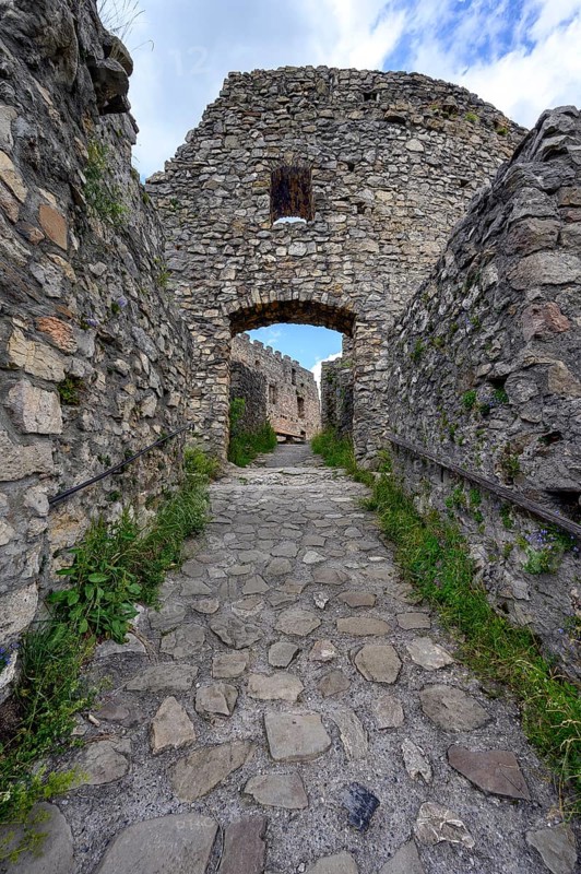 Eisenberg castle ruins near Pfronten, Allgaeu
