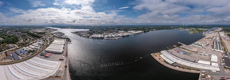 Drone photo, panorama photo