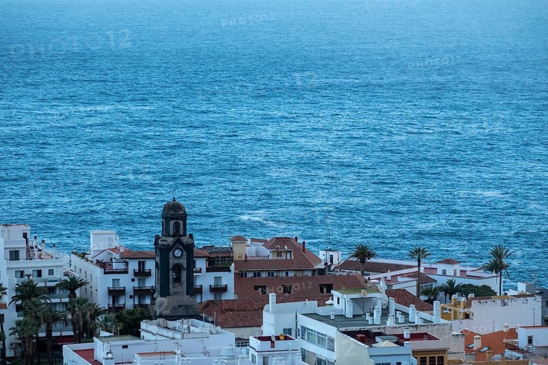 Aerial view, Puerto de la Cruz