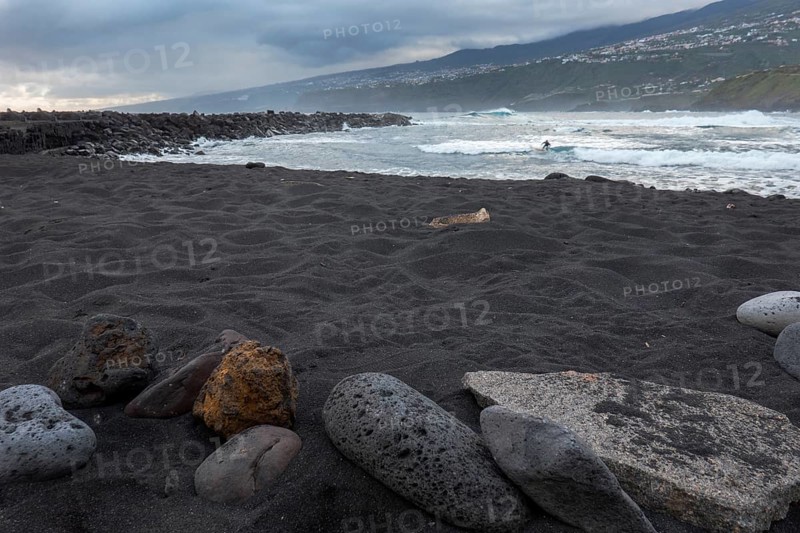 Black beach, Puerto de la Cruz