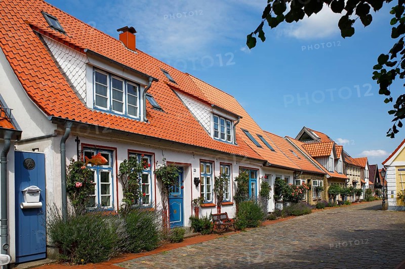 Old fishermen's houses, Historic fishermen's settlement Holm