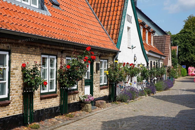 Old fishermen's houses, Historic fishermen's settlement Holm
