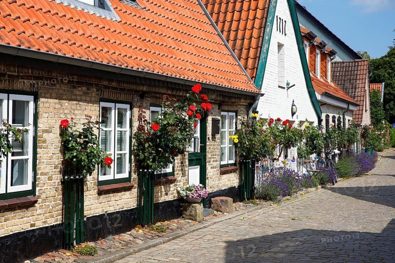 Old fishermen's houses, Historic fishermen's settlement Holm