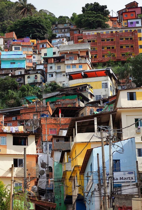 Favela Santa Marta, Rio de Janeiro