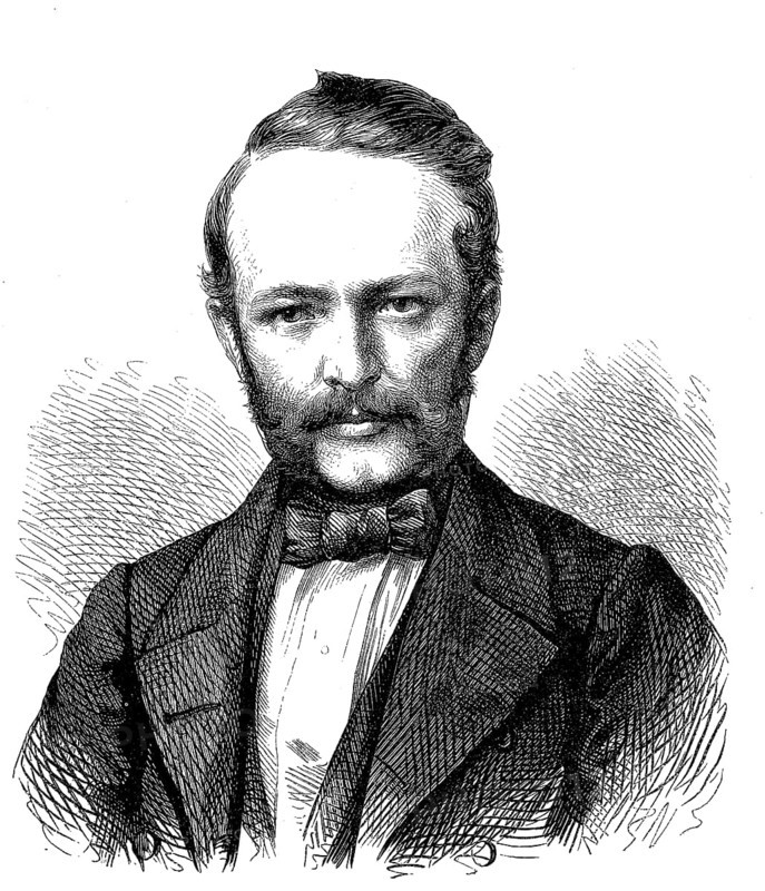 Ernst Philipp Karl Lange, 1813 to 1899