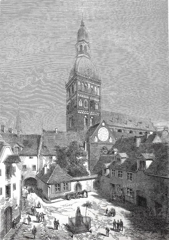 City of Riga, c. 1885
