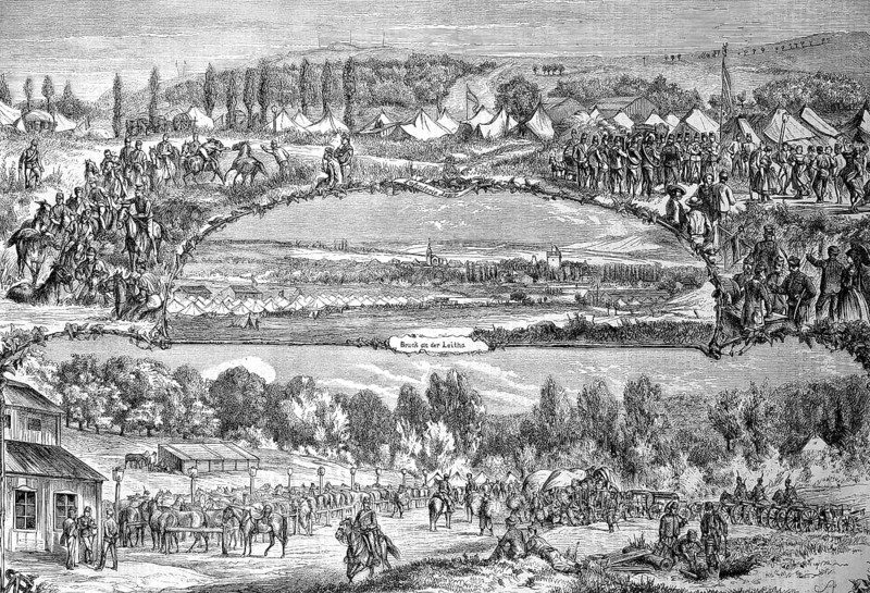The Austrian Military Camp near Bruck an der Leitha, Austria