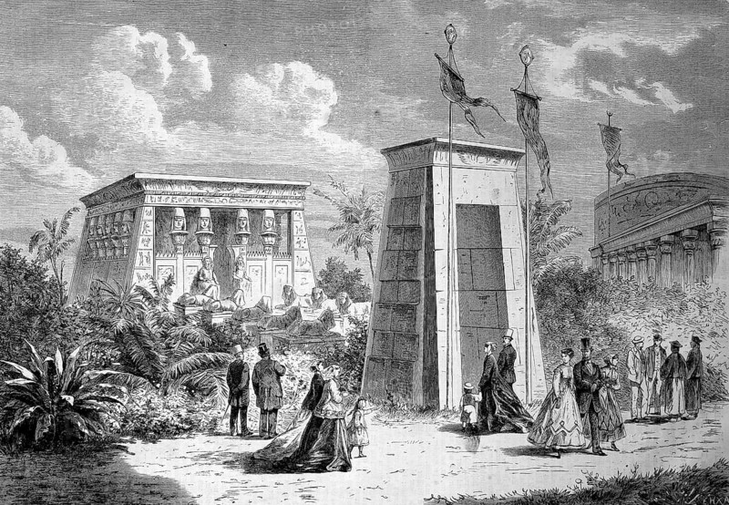 World's fair, world's fair or universal exposition in Paris